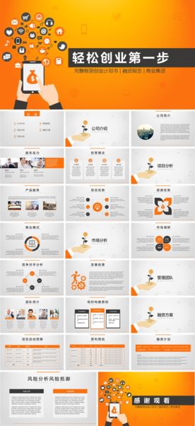 融资报告策划书PPT