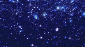 蓝色星光led大屏幕背景