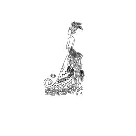 高冷女皇 蕾丝手机壳图案