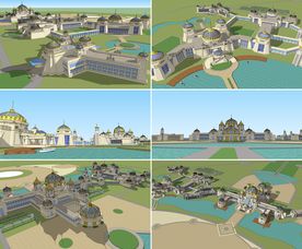 蒙古民族风格度假酒店