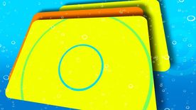 时尚炫彩几何背景视频素材