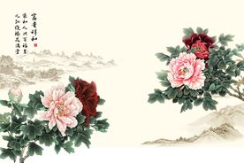 中式电视背景墙