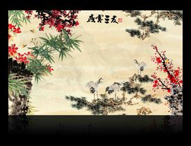 岁寒三友