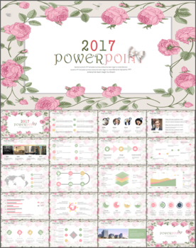 时尚前沿美容美发PPT模板