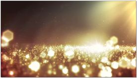 金光粒子动态背景