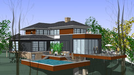 新中式别墅建筑