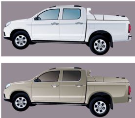 皮卡汽车矢量素材