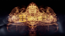 燃烧碰撞标志模板