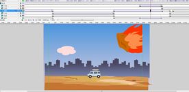 天降陨石砸坏车子15秒