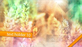 水彩层叠的图像展示