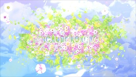 鲜花与蝴蝶logo演绎