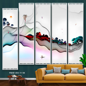 新中式 写意 新风格 装饰画