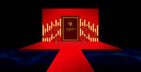 婚礼舞台效果图 婚礼舞台设计