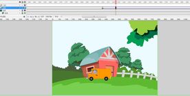 卡车来到农庄15秒