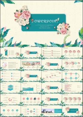 时尚女性通用PPT