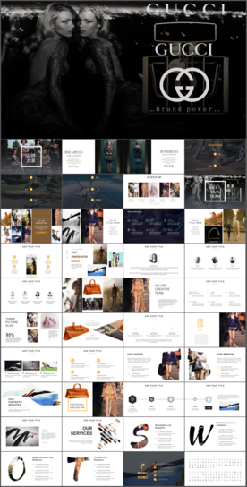 古驰GUCCI奢侈品牌ppt