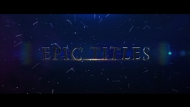 大气三维字动画模版