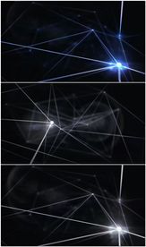 粒子线条片头字幕背景