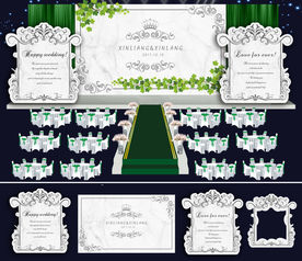 大理石灰色婚礼