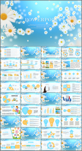 儿童成长相册我的暑假生活PPT