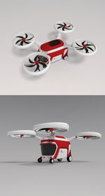 无人机设计无人机救援机