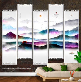 写意画 山水韵 新风格