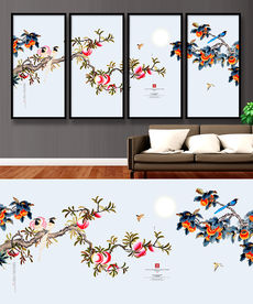花鸟画 新中式装饰画