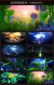 天降甘露大地恢复生机合成视频素