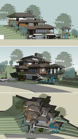 中式草原风格山地别墅