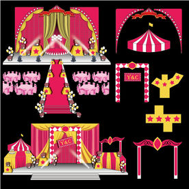 创意婚礼套餐婚礼舞台