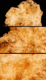 爆炸火焰特写视频素材