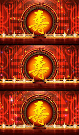 生日祝寿动态视频背景