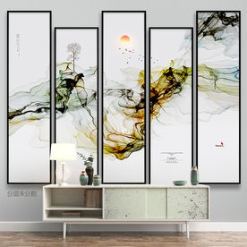 新中式 抽象画 水墨画