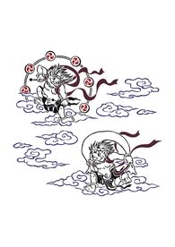 中国风手绘图案