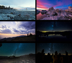 唯美夜空高清风景延时拍摄