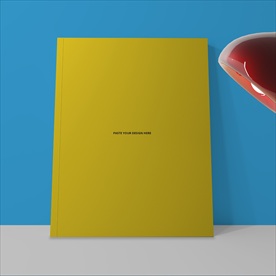 杂志画册封面一键智能贴图效果图