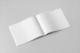 杂志画册封面一键智能贴图效果图