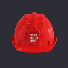 实用逼真建筑施工安全帽智能贴图