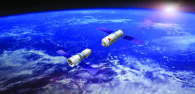 卫星对接高清大图