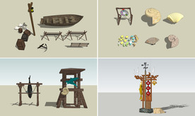 渔文化主题小品