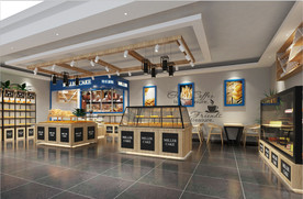 蛋糕店设计SU模型