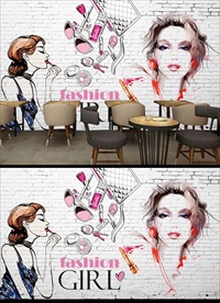 美容美妆装饰画