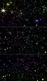 粒子星空旋转特效视频素材