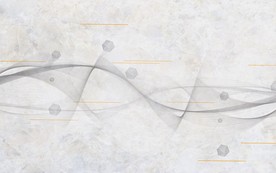 大理石花纹抽象线条电视背景墙