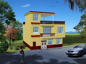 新农村户型效果图