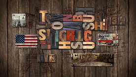 酒吧工装背景墙