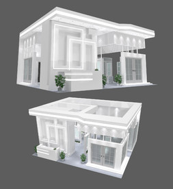 最新实用通用展览展台设计模型