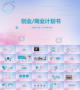 商业创业融资计划书PPT