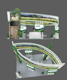 最新实用通用展览展台设计模型