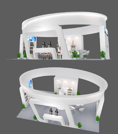 最新实用通用展览展台设计模型